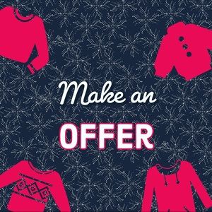 Reasonable offers accepted!